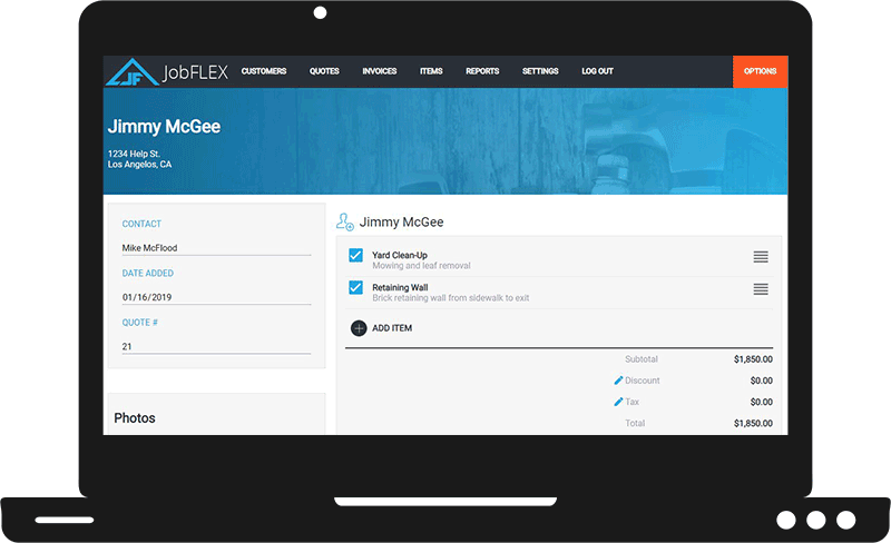 New Online Invoice Maker & Quoting Tool from JobFLEX